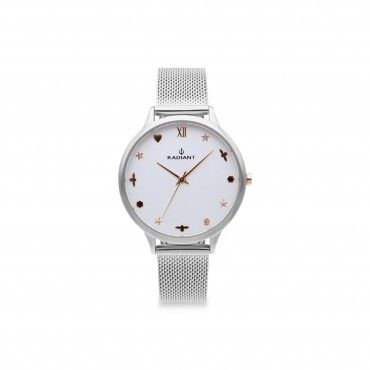 RADIANT RA548602 Orologio Unisex Adulti Al Quarzo - Forma Tonneau, Quadrante Giorno-Data