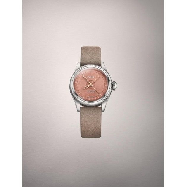 Rel�gio Oris 01 534 7804 4052-07 5 14 02 Big Crown Rosa