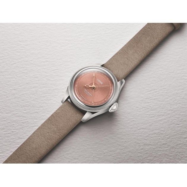 Rel�gio Oris 01 534 7804 4052-07 5 14 02 Big Crown Rosa
