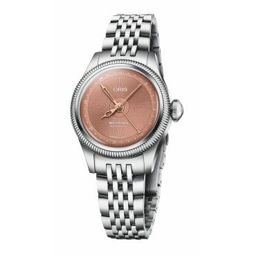 Rel�gio Oris 01 534 7804 4052-07 8 14 02 Big Crown Rosa