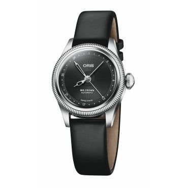 Oris 01 534 7804 4054-07 5 14 01 � Big Crown Pointer Date Autom�tico com Mostrador Preto e Bracelete